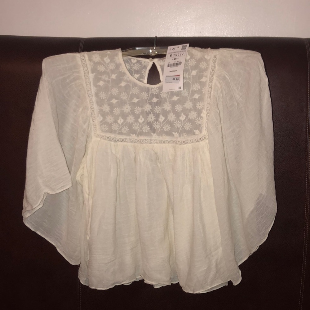 Zara babydoll top